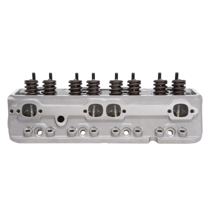 Culasse Edelbrock SBC E-Cnc 185 64cc Bouchon droit pour came à rouleaux hydrauliques complète