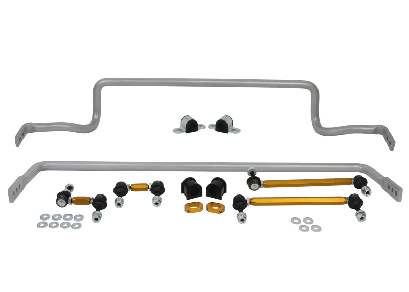 Kit de barres stabilisatrices avant et arrière Whiteline 08-17 pour Mitsubishi Lancer