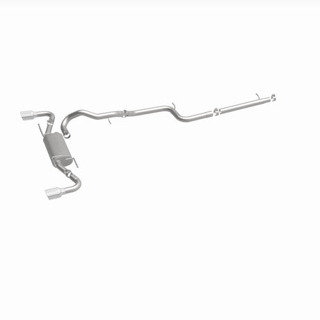 Échappement hautes performances MagnaFlow 10-12 Mazda 3 L4 2,5 L à hayon avec sortie arrière divisée en acier inoxydable