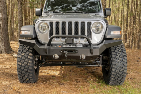Pare-chocs avant pleine largeur Rugged Ridge HD 07-18 Jeep Wrangler JK 18-20 Jeep Wrangler JL 2020 JT