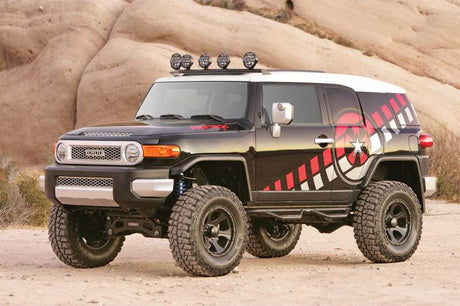 Système de performance Fabtech 06-09 Toyota FJ 4WD 6 pouces avec DLSS 2.5C/Os et DLSS arrière