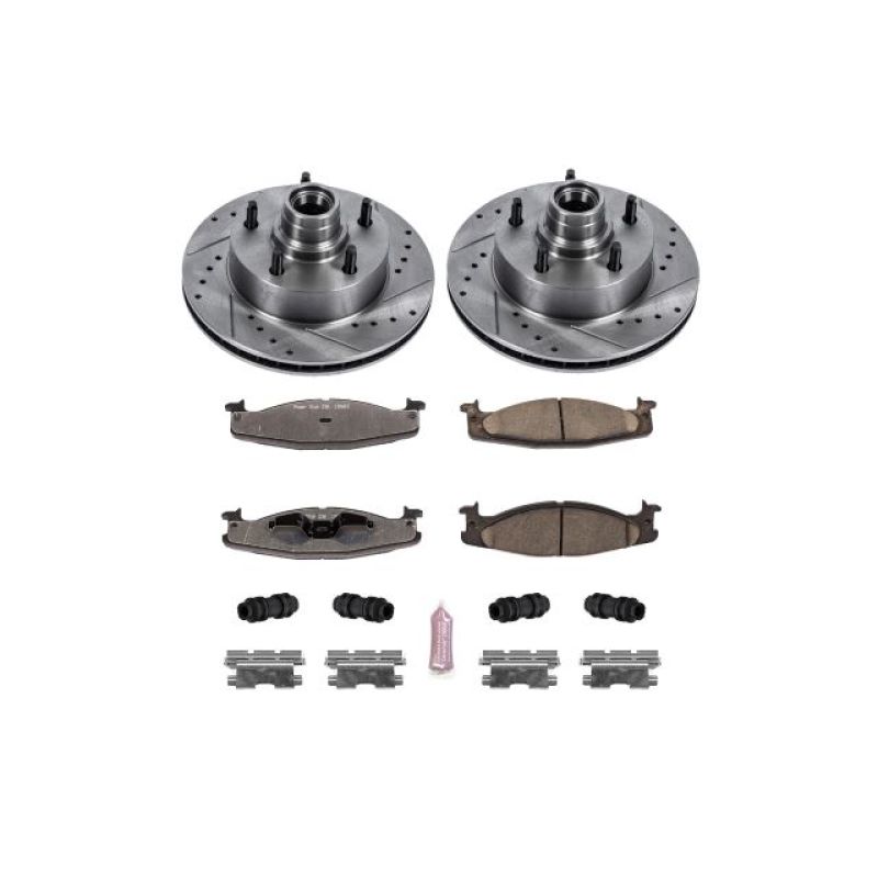 Kit de freins avant Power Stop 94-01 pour camion et remorquage Ford E-150 Z36