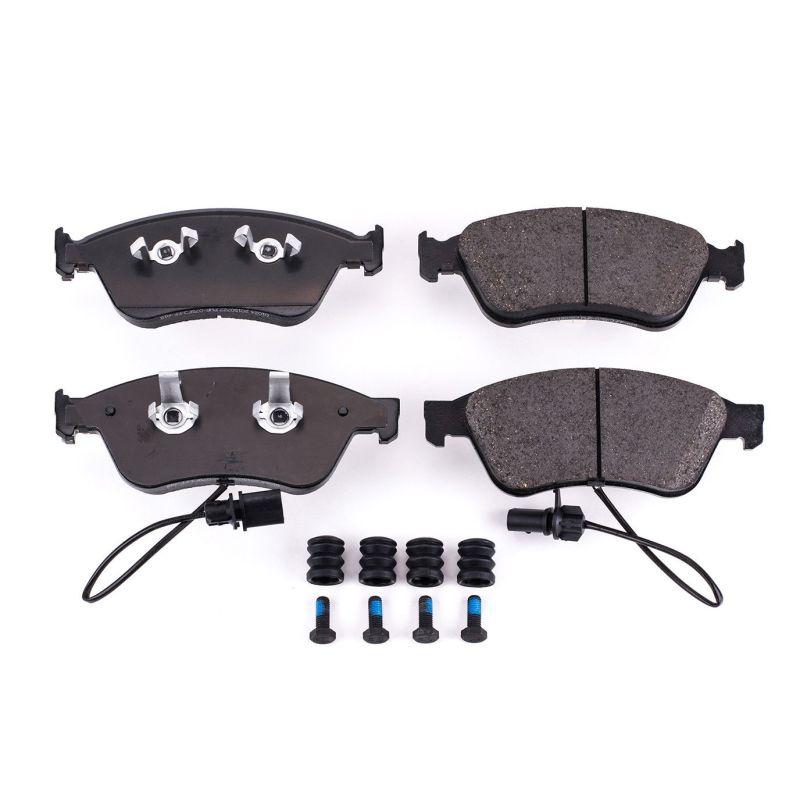 Power Stop 09-11 Audi A6 Quattro Front Z17 Evolution Ceramic Brake Pads w/Hardware