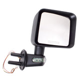 Rétroviseur droit pour Jeep Wrangler 07-18 Rugged Ridge avec signaux LED