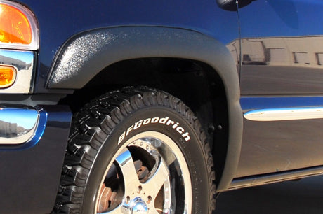 Élargisseurs d'ailes lisses Elite Series de style SX-Sport pour Chevy Silverado 1500 99-07 - Noir (4 pièces)