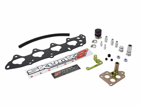 Collecteur d'admission Skunk2 Ultra Series B Series VTEC Street - Série noire