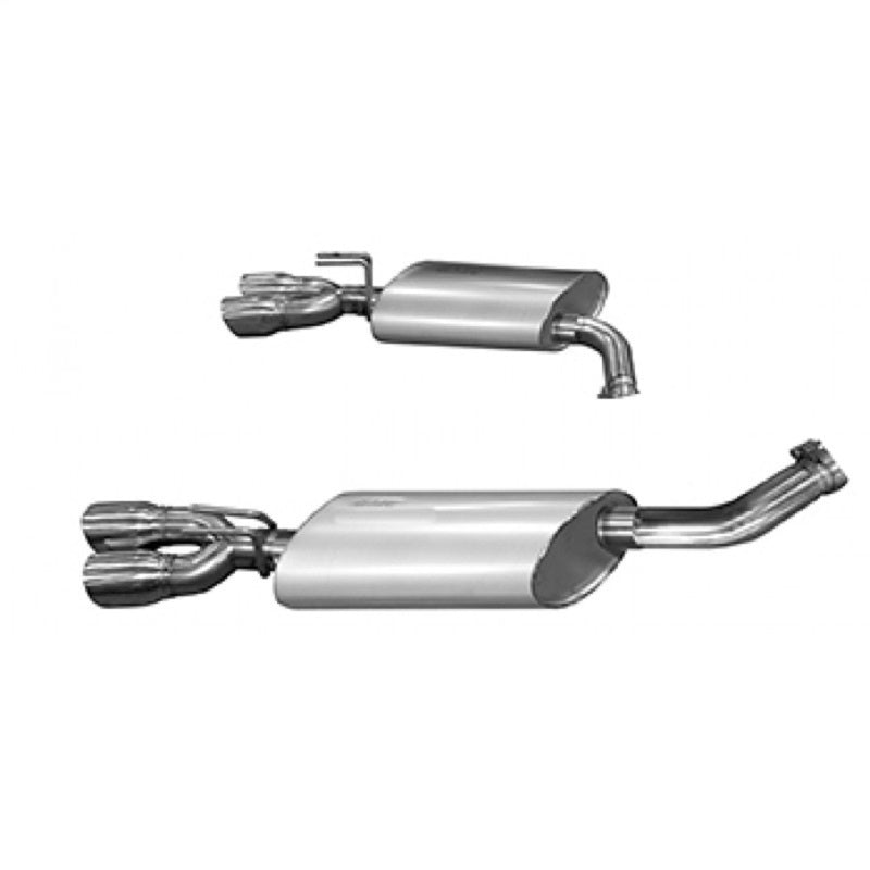 Kooks 2011+ Chevrolet Caprice PPV OEM 3in Axleback Exhaust w/Polished Oval Mufflers