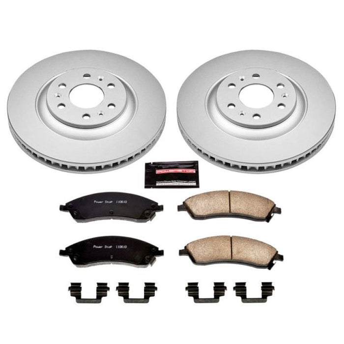 Kit de freins Power Stop 04-09 Cadillac SRX avant Z17 Evolution Geomet avec revêtement