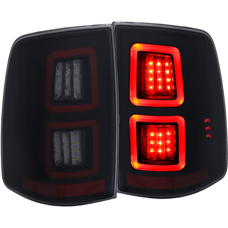 Feux arrière à LED ANZO 13-17 Dodge Ram 1500/2500/3500 Fumés
