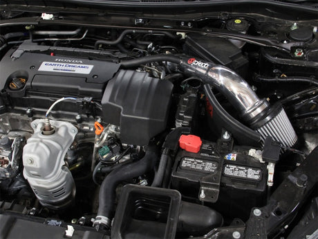 Système d'admission d'air froid aFe Takeda Stage-2 Pro DRY S 13-17 Honda Accord L4 2,4 L (poli)