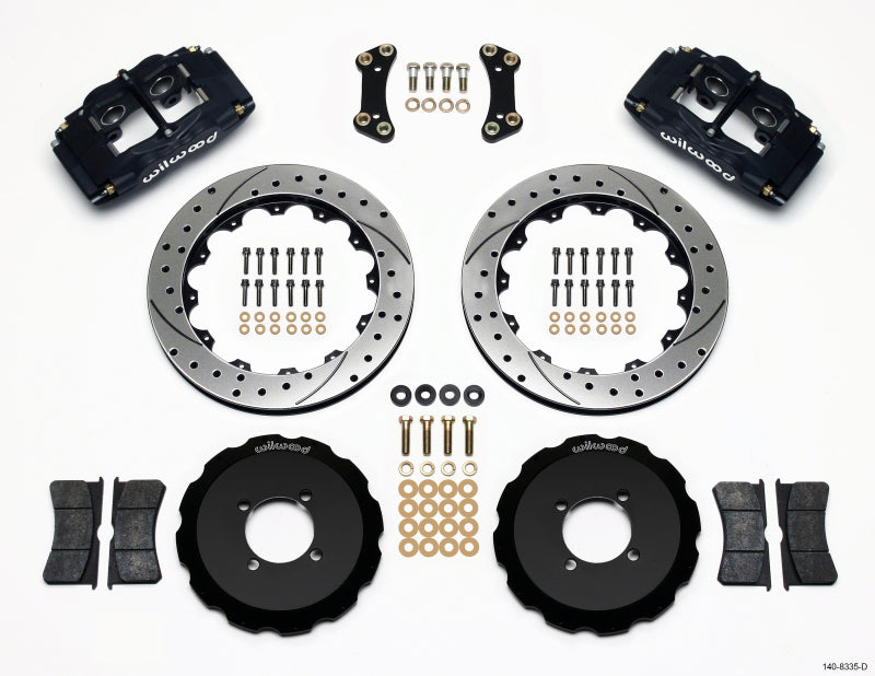 Kit de chapeau avant Wilwood FSLI4 13,00 po percé pour Scion xA xB 2003-05