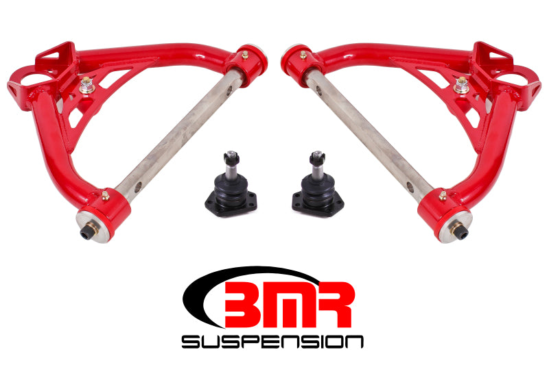 Bras de suspension supérieurs non réglables BMR 70-81 2e génération F-Body (polyuréthane) - Rouge