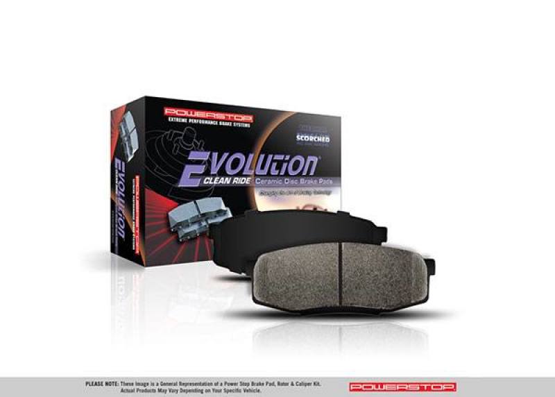 Power Stop 21-22 Ford Bronco Sport Rear Z16 Evo Ceramic Brake Pads