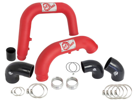 Tubes de refroidisseur intermédiaire rouges aFe BladeRunner 2016 GM Colorado/Canyon I4-2,8 L (td)