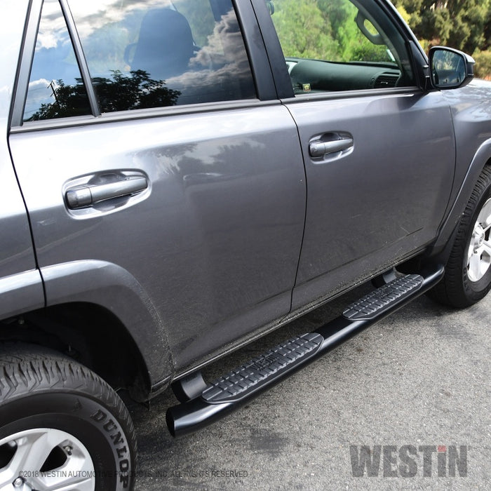 Westin 2014-2017 Toyota 4Runner SR5 PRO TRAXX 5 Barres de marche ovales Nerf - Noir