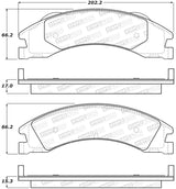 Plaquettes de frein StopTech Street - Avant