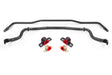 BMR 15-22 S550 Mustang Sway Bar Kit with Bushings Front and Rear Black Hammertone BMR Suspension
