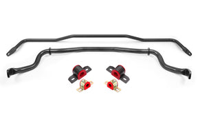 BMR 15-22 S550 Mustang Sway Bar Kit with Bushings Front and Rear Black Hammertone BMR Suspension