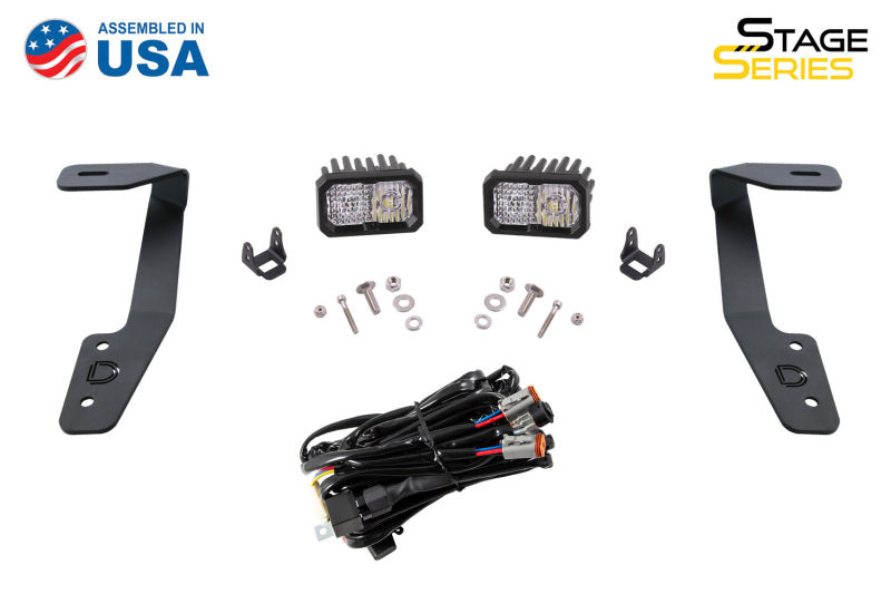 Kit de feux de fossé à LED Diode Dynamics 18-21 pour Subaru Crosstrek Pro SS3 - Combo blanc