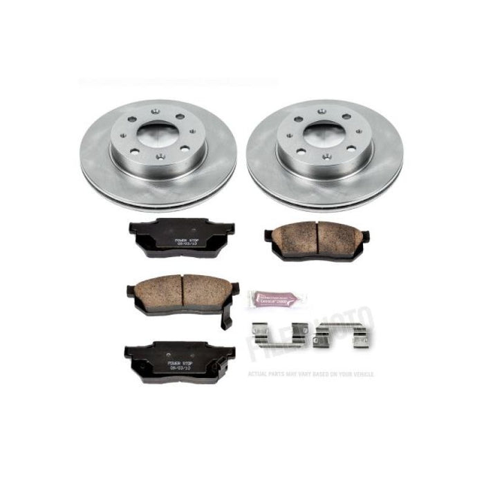 Power Stop 88-91 Honda CRX Front Autospecialty Brake Kit