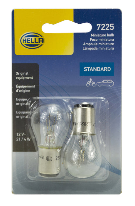 Ampoule Hella 7225 12V 21/4W Baz15D S8 (2)