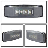 xTune Dodge Ram 94-02 Dually 2 Red LED+2 Amber LED Fender Lights 4pcs Clear ACC-LED-DR94-FE-C