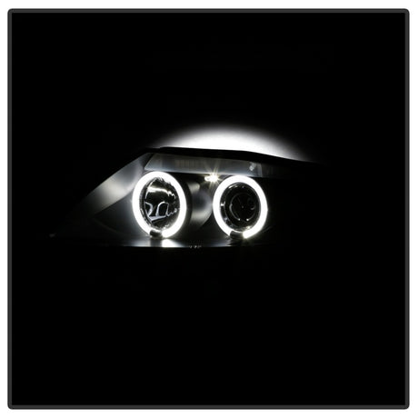 Spyder BMW Z4 03-08 Projector Headlights Xenon/HID Model Only - LED Halo Black PRO-YD-BMWZ403-HID-BK
