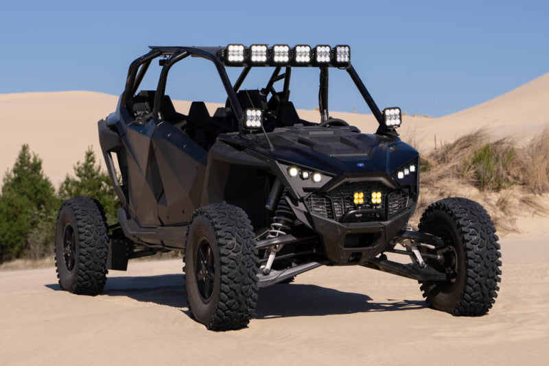 Kit de barre lumineuse combo jaune pour toit Polaris RZR SS5 Pro CrossLink 20-Present de Diode Dynamics