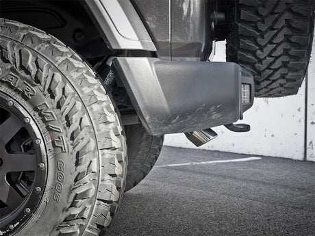 Système d'échappement arrière aFe MACH Force-Xp avec embout poli 18-20 Jeep Wrangler L4-2.0T / V6-3.6L