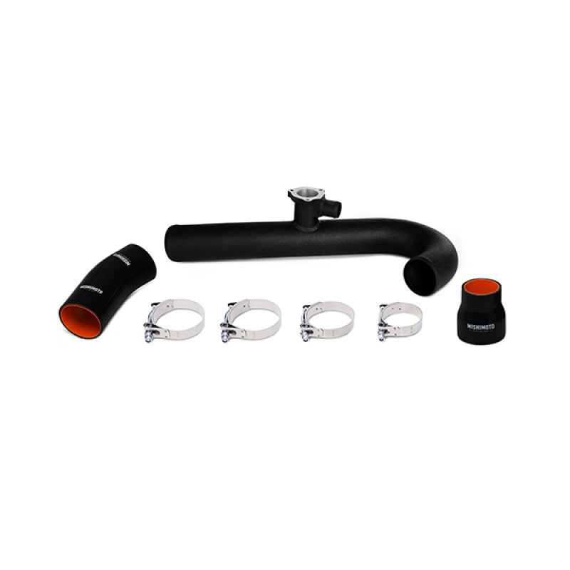 Kit de tuyau et de soufflet noirs pour refroidisseur intermédiaire Mishimoto 2015 Ford Mustang EcoBoost 2,3 L