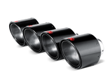 Ensemble de tuyaux d'échappement Akrapovic 06-13 Chevrolet Corvette ZO6/ZR1 (C6) (carbone 125 mm)