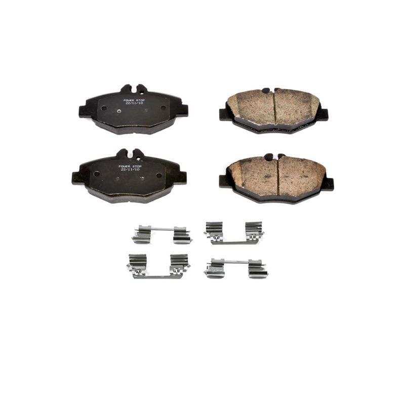 Plaquettes de frein avant Power Stop 03-09 Mercedes-Benz E320 Z17 Evolution en céramique avec matériel