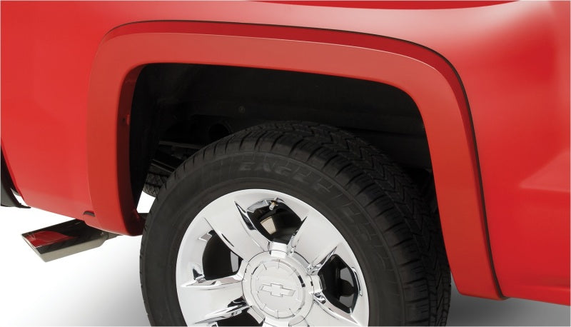 Élargisseurs de benne Bushwacker 15-18 Chevy Silverado 2500 HD Fleetside de style OE, 2 pièces, 78,8/97,8 po - Noir