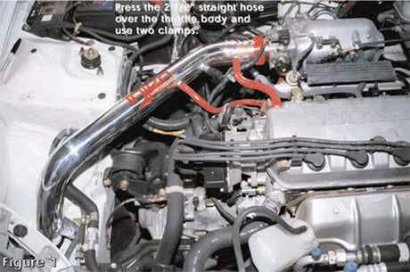 Prise d'air froid noire Injen 99-00 Civic Ex Hx EL (Canada)