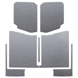 Kit de garniture de pavillon complet pour Jeep Gladiator JT 4 portes DEI 20-22 - 7 pièces - Gris