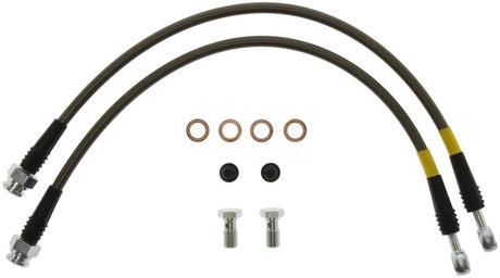 Conduites de frein arrière en acier inoxydable StopTech 02-06 Chevrolet Avalanche 2500 / 00-06 GMC Yukon 2500
