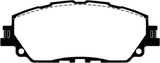 Plaquettes de frein avant EBC Greenstuff pour Lexus ES300H 2.5L Hybrid 2019+