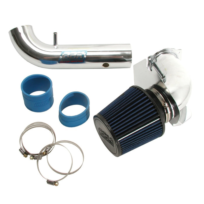 Kit d'admission d'air froid BBK 94-98 Mustang 3.8 V6 - Finition chromée