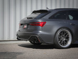 aFe 20-22 Audi RS6 Avant V8 4L (tt) MACH Force-Xp 3 pouces à 2,5 pouces 304 SS Cat-Back avec embout noir