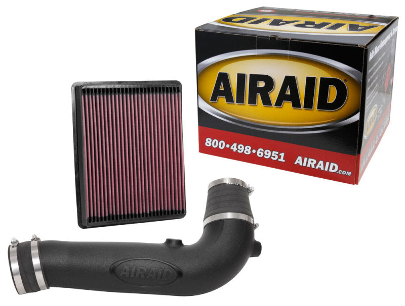 Kit d'admission Airaid Jr pour Chevrolet Silverado / GMC Sierra V6-4.3LF/I 17-18 - Huilé / Rouge