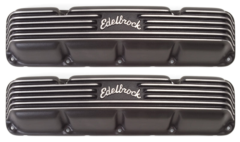 Cache-culbuteurs Edelbrock Classic Series AMC/Jeep 1967-91 290-401 CI V8 Noir