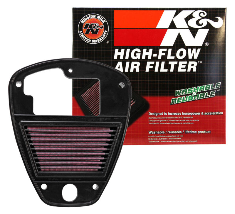 Filtre à air personnalisé K&amp;N pour Kawasaki VN900 Vulcan Classic 06-11/ Vulcan 900 06-10/ VN900 Vulcan 07-11
