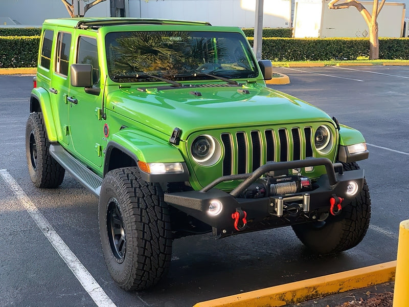 Phares projecteurs Oracle Jeep JL/Gladiator JT Oculus Bi-LED - Interrupteur ambre/blanc VOIR LA GARANTIE