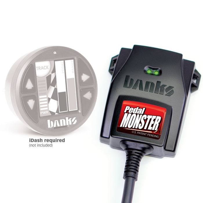 Kit de pédales d'alimentation Banks Power Monster (autonome) - Aptiv GT 150 - 6 voies - À utiliser avec iDash 1.8