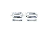Ensemble de 4 couvre-poignées de porte AVS 04-14 Ford F-150 (2 portes avec clavier) (2 portes) - Chrome