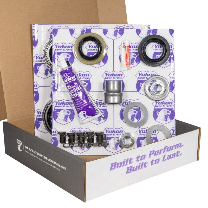 Ensemble de couronnes et pignons Yukon Gear avant et arrière avec kits d'installation - Toyota 8 po/8 po IFS