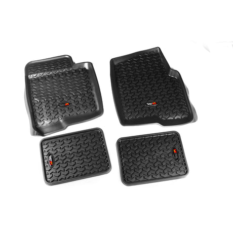 Revêtement de plancher avant Rugged Ridge noir pour Ford F-150/Raptor 2009-2014