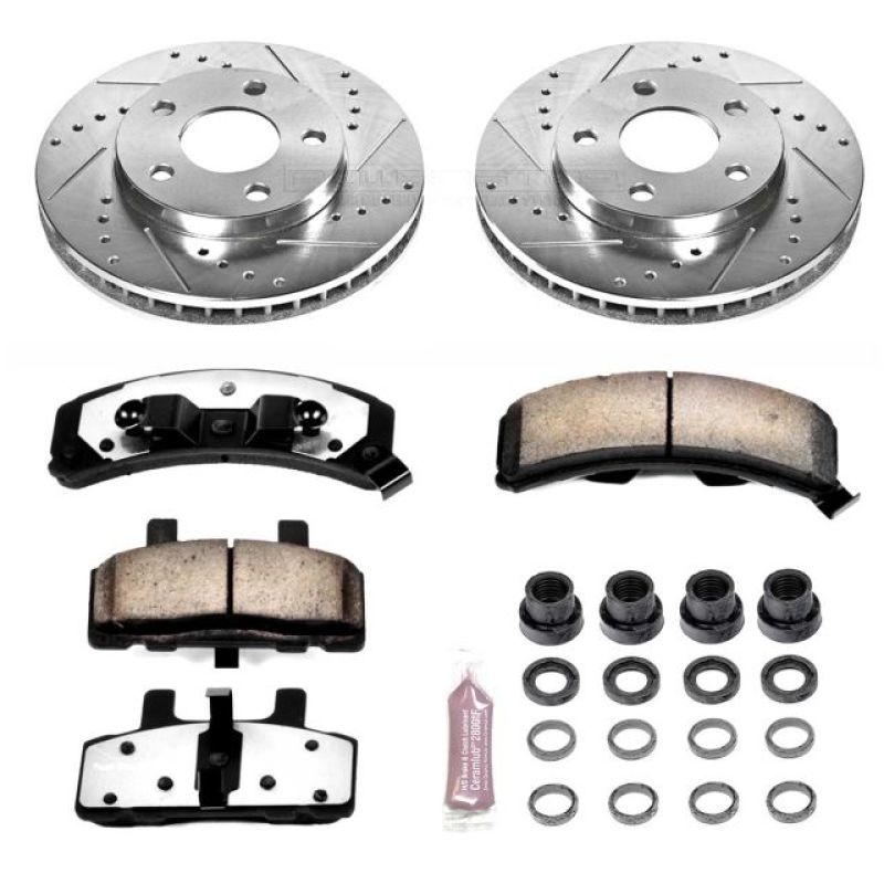 Kit de freins avant Power Stop 91-93 pour châssis commercial Cadillac Z36 et camion de remorquage
