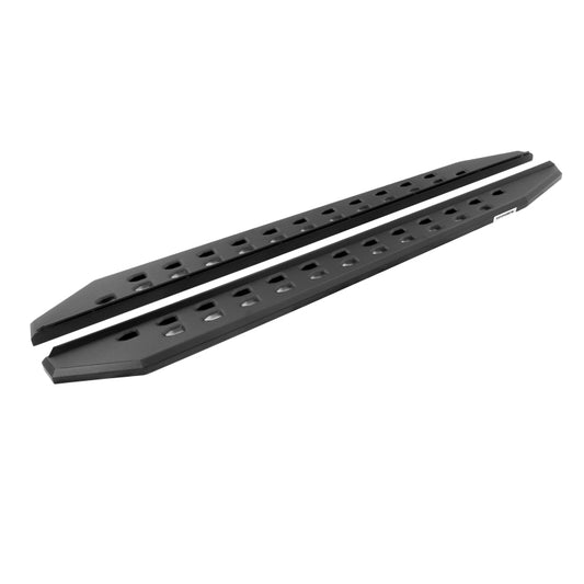 Go Rhino RB20 Slim Running Boards 57in. Cab Length - Tex. Blk (No Drill/Mounting Brackets Req.)