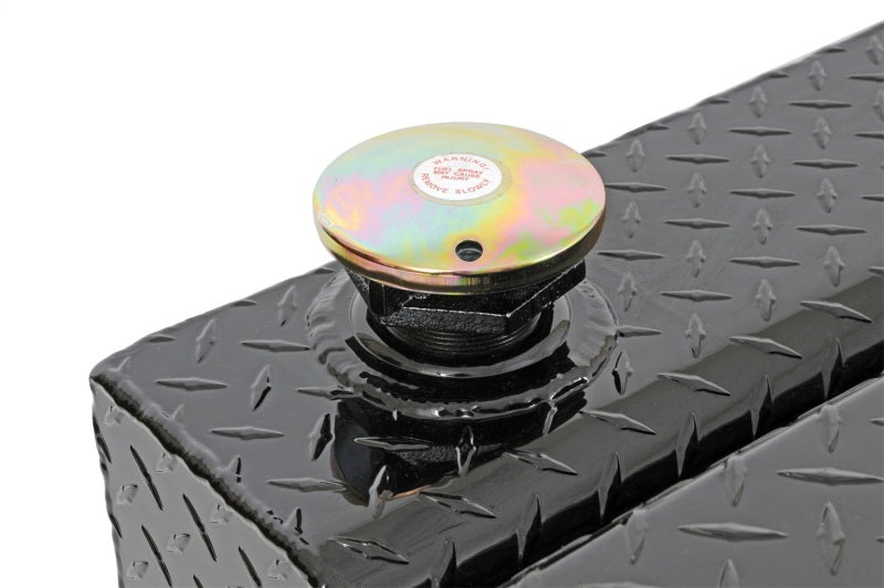 Deezee Universal Tanks - Combo Auxiliary Black Tread Aluminum (92 Gal)